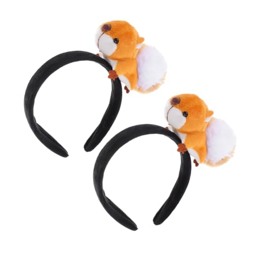 CLISPEED 2 Stück Weiche Eichhörnchen Haarreifen für Party Kostüme und Cosplay Kuschelige Tier headbands Bequemes Material Vielseitig Einsetzbar für Geburtstagsfeiern und Maskeraden CLISPEED 2 Stück Weiche Eichhörnchen Haarreifen für Party Kostüme und Cosplay Kuschelige Tier headbands Bequemes Material Vielseitig Einsetzbar für Geburtstagsfeiern und Maskeraden von CLISPEED