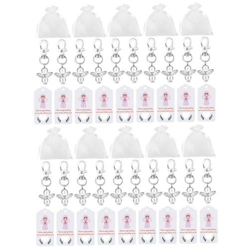 CLISPEED 20 Sätze Schutzengel Schlüsselanhänger mit Anhängern und Aufbewahrungsbeuteln Leichte Praktische Schlüsselanhänger für Ärzte und Pflegepersonal als Dankeschön CLISPEED 20 Sätze Schutzengel Schlüsselanhänger mit Anhängern und Aufbewahrungsbeuteln Leichte Praktische Schlüsselanhänger für Ärzte und Pflegepersonal als Dankeschön von CLISPEED