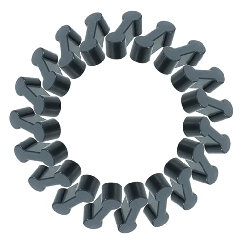 CLISPEED 20 Stück Teiliges Holzeisenbahn Schienenverbinder Graue Zugschienenadapter für Leichtes Kompaktes Zubehör zur Erweiterung von Eisenbahnspielzeug Fördert Kreativität und Motorische CLISPEED 20 Stück Teiliges Holzeisenbahn Schienenverbinder Graue Zugschienenadapter für Leichtes Kompaktes Zubehör zur Erweiterung von Eisenbahnspielzeug Fördert Kreativität und Motorische von CLISPEED