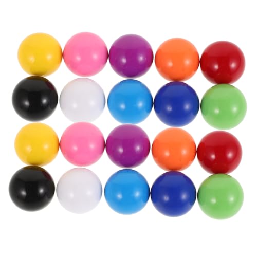 CLISPEED 20 Stück Teiliges Kleine Bunte Spielbälle aus Kunststoff für Vielseitige Ersatzbälle für Lernspiele Matheförderung Feinmotorik und Koordination für Gruppenspiel CLISPEED 20 Stück Teiliges Kleine Bunte Spielbälle aus Kunststoff für Vielseitige Ersatzbälle für Lernspiele Matheförderung Feinmotorik und Koordination für Gruppenspiel von CLISPEED