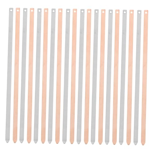 CLISPEED 20Stücke Teiliges Set für Experimente mit Kartoffel und Zitronenbatterien Kreatives Physikspielzeug aus Kupfer und Zink für Junge Wissenschaftler für Schule und Zuhause CLISPEED 20Stücke Teiliges Set für Experimente mit Kartoffel und Zitronenbatterien Kreatives Physikspielzeug aus Kupfer und Zink für Junge Wissenschaftler für Schule und Zuhause von CLISPEED