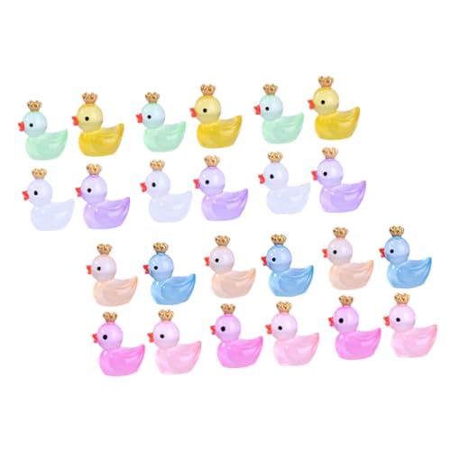 CLISPEED 24 Stück Teiliges Mini Resin Enten Leuchtend im Dunkeln Niedliche Garten Miniaturfiguren Kreative DIY Bonsai Deko Lebendige Nachtlicht Ornamente für Terrasse Balkon und Rasen CLISPEED 24 Stück Teiliges Mini Resin Enten Leuchtend im Dunkeln Niedliche Garten Miniaturfiguren Kreative DIY Bonsai Deko Lebendige Nachtlicht Ornamente für Terrasse Balkon und Rasen von CLISPEED