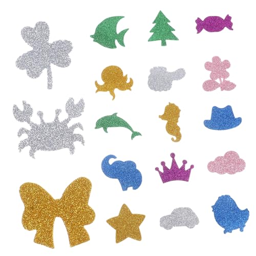 CLISPEED 28 Stück Teiliges Selbstklebendes Eva Schaumstoff Bunten Niedlichen Cartoon tierstickern Ablösbar Vielseitig für DIY Scrapbooks Fenster Schränke Glatte Oberflächen Einfache CLISPEED 28 Stück Teiliges Selbstklebendes Eva Schaumstoff Bunten Niedlichen Cartoon tierstickern Ablösbar Vielseitig für DIY Scrapbooks Fenster Schränke Glatte Oberflächen Einfache von CLISPEED