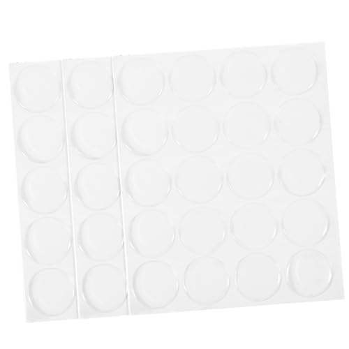 CLISPEED 3 Blatt Transparente Runde Resin Cabochons Aufkleber Selbstklebend Wasserfest für Schmuck Uhr Vase DIY Basteln Zubehör CLISPEED 3 Blatt Transparente Runde Resin Cabochons Aufkleber Selbstklebend Wasserfest für Schmuck Uhr Vase DIY Basteln Zubehör von CLISPEED