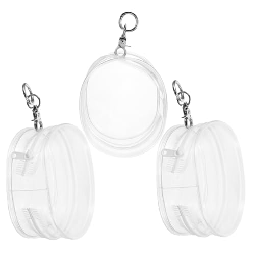 CLISPEED 3 Stück Kleine Transparente Puppentragetaschen mit Schlüsselanhänger Kompakte Aufbewahrungstasche für Figuren und Sammlerstücke Praktisch Leicht und Schützend für Unterwegs CLISPEED 3 Stück Kleine Transparente Puppentragetaschen mit Schlüsselanhänger Kompakte Aufbewahrungstasche für Figuren und Sammlerstücke Praktisch Leicht und Schützend für Unterwegs von CLISPEED