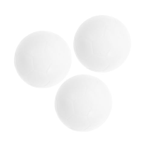 CLISPEED 3 Stück Mini Tischfußball Bälle Kunststoff Ersatzkugeln für Tischkicker Indoor Fußballspiel Zubehör für Erwachsene CLISPEED 3 Stück Mini Tischfußball Bälle Kunststoff Ersatzkugeln für Tischkicker Indoor Fußballspiel Zubehör für Erwachsene von CLISPEED