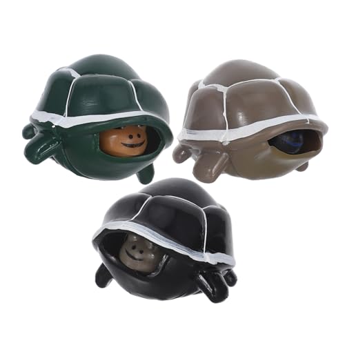 CLISPEED 3 Stück Stress schildkröten Quetschspielzeug Bemalt Vielseitiges Squeeze Tier für Jahre Party mitgebsel Tragbar Entspannung und Stressabbau CLISPEED 3 Stück Stress schildkröten Quetschspielzeug Bemalt Vielseitiges Squeeze Tier für Jahre Party mitgebsel Tragbar Entspannung und Stressabbau von CLISPEED