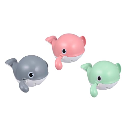 CLISPEED 3 Stück Teiliges Badespielzeug Badewannenspielzeug Schwimmender Kleiner Wal Cartoon Wasserspielzeug für Junge Mädchen Ab Monaten in Rot Grün CLISPEED 3 Stück Teiliges Badespielzeug Badewannenspielzeug Schwimmender Kleiner Wal Cartoon Wasserspielzeug für Junge Mädchen Ab Monaten in Rot Grün von CLISPEED