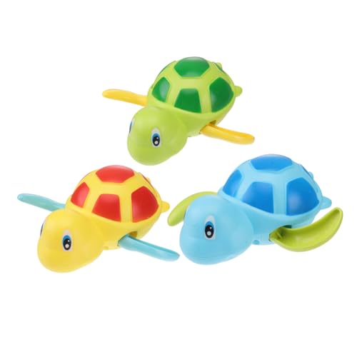 CLISPEED 3 Stück Teiliges Badewannenspielzeug Tauchspielzeug mit Aufziehfunktion Bunte Schildkröten Wasserspielzeug für Junge Mädchen und Kleinkinder Frei Langlebig Spaßiges Pool CLISPEED 3 Stück Teiliges Badewannenspielzeug Tauchspielzeug mit Aufziehfunktion Bunte Schildkröten Wasserspielzeug für Junge Mädchen und Kleinkinder Frei Langlebig Spaßiges Pool von CLISPEED