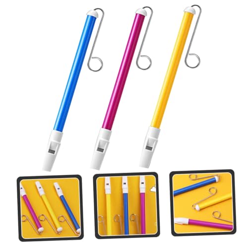 CLISPEED 3 Stück Teiliges Buntes Slide Whistle für Lustiges Musikalisches Blasinstrument Robustes Sicheres Lernspielzeug Gehör Geschicklichkeit und Hand auge koordination CLISPEED 3 Stück Teiliges Buntes Slide Whistle für Lustiges Musikalisches Blasinstrument Robustes Sicheres Lernspielzeug Gehör Geschicklichkeit und Hand auge koordination von CLISPEED