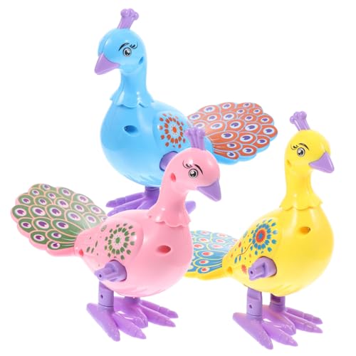 CLISPEED 3 Stück Teiliges Pfau Buntes Wind Up für Einfache Handhabung Fördert Hand Auge Koordination Lernspielzeug und für Jungen und Mädchen CLISPEED 3 Stück Teiliges Pfau Buntes Wind Up für Einfache Handhabung Fördert Hand Auge Koordination Lernspielzeug und für Jungen und Mädchen von CLISPEED
