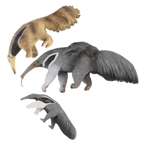 CLISPEED 3 Stück Teiliges Realistische Ameisenbär Figuren aus Hochwertigem Kunststoff Detailgetreue Wildtier Modelle für Kinderzimmer Dekoration und Spielerisches Lernen als für Jungen und CLISPEED 3 Stück Teiliges Realistische Ameisenbär Figuren aus Hochwertigem Kunststoff Detailgetreue Wildtier Modelle für Kinderzimmer Dekoration und Spielerisches Lernen als für Jungen und von CLISPEED