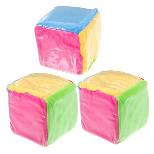 CLISPEED 3 Stück Weiche Würfel mit Klarsichtkartenfächern Bunte Große Lernwürfel für Pädagogisches zur Mathematischer und Logischer Fähigkeiten im Klassenzimmer CLISPEED 3 Stück Weiche Würfel mit Klarsichtkartenfächern Bunte Große Lernwürfel für Pädagogisches zur Mathematischer und Logischer Fähigkeiten im Klassenzimmer von CLISPEED
