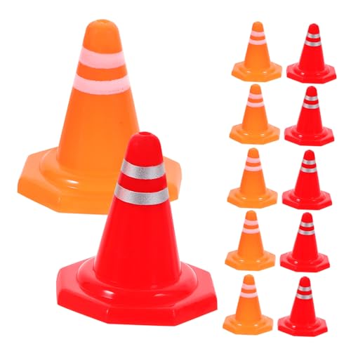 CLISPEED 30 Stück Teiliges Miniatur Verkehrsabsperrungen aus Robustem Realistische Verkehrszeichen für Fördert Sicherheitserziehung Motorische Fähigkeiten für DIY Szenen und Eltern Junge CLISPEED 30 Stück Teiliges Miniatur Verkehrsabsperrungen aus Robustem Realistische Verkehrszeichen für Fördert Sicherheitserziehung Motorische Fähigkeiten für DIY Szenen und Eltern Junge von CLISPEED