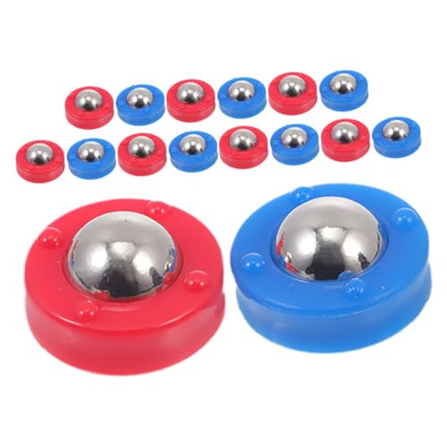 CLISPEED 32 Stück Teiliges Shuffleboard Zubehör mit Roten und Blauen Rollkugeln Kompatibel als Ersatz für Shuffleboard Sticks und Tischfußball Langlebige Multifunktions perlen für CLISPEED 32 Stück Teiliges Shuffleboard Zubehör mit Roten und Blauen Rollkugeln Kompatibel als Ersatz für Shuffleboard Sticks und Tischfußball Langlebige Multifunktions perlen für von CLISPEED