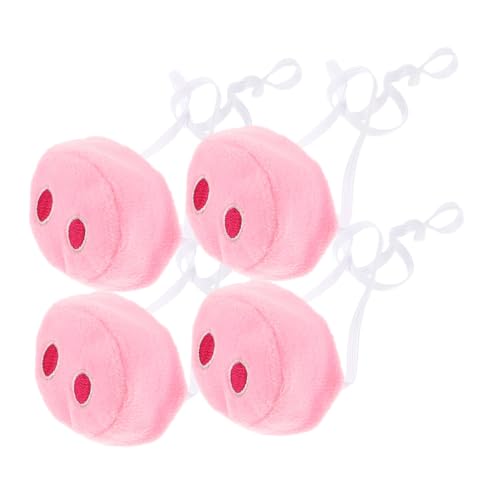 CLISPEED 4 Stück Cosplay Schweinenasen aus Weichem Bequem und Tragbar als Party und Halloween Zubehör für Gruppen Passt Meisten Nasengrößen Lustiges Tierkostüm Accessoire CLISPEED 4 Stück Cosplay Schweinenasen aus Weichem Bequem und Tragbar als Party und Halloween Zubehör für Gruppen Passt Meisten Nasengrößen Lustiges Tierkostüm Accessoire von CLISPEED