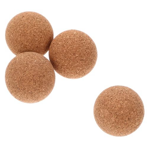 CLISPEED 4 Stück Teiliges Kickerbälle aus Holz für Tischfußball mit Langlebiger Kork Oberfläche Geräuscharm Robust für Zuhause Bar und Spieltisch CLISPEED 4 Stück Teiliges Kickerbälle aus Holz für Tischfußball mit Langlebiger Kork Oberfläche Geräuscharm Robust für Zuhause Bar und Spieltisch von CLISPEED