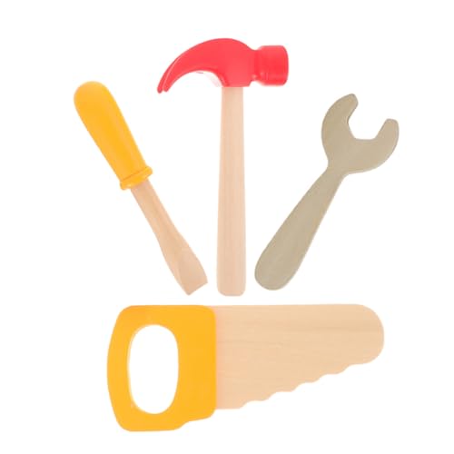CLISPEED 4 Stück Teiliges Kinderwerkzeug Kleinem Hammer Säge und Schraubendreher Pädagogisches Holz werkzeugspielzeug für Schule Geburtstag Simulation und Kreatives Spiel CLISPEED 4 Stück Teiliges Kinderwerkzeug Kleinem Hammer Säge und Schraubendreher Pädagogisches Holz werkzeugspielzeug für Schule Geburtstag Simulation und Kreatives Spiel von CLISPEED