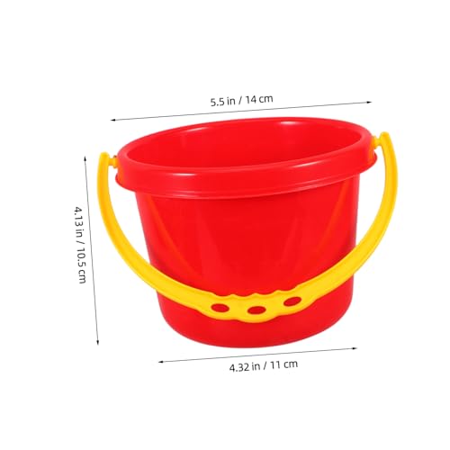 CLISPEED 4 Stück Teiliges Sandspielzeug aus Sicherem Kunststoff Kinderleicht zu Greifen Kreative Strand und Wasserspielzeuge für Pools und Garten Bunte Eimer mit Zufälligen Zufällige Farbe CLISPEED 4 Stück Teiliges Sandspielzeug aus Sicherem Kunststoff Kinderleicht zu Greifen Kreative Strand und Wasserspielzeuge für Pools und Garten Bunte Eimer mit Zufälligen Zufällige Farbe von CLISPEED