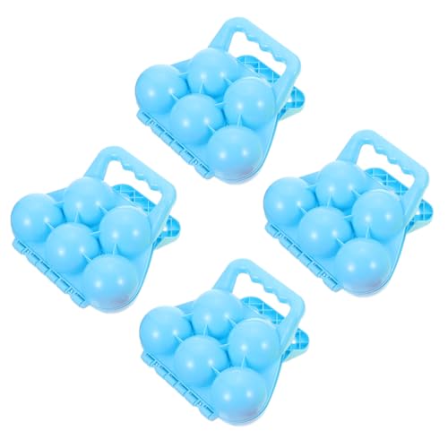 CLISPEED 4 Stück Teiliges Schneeballzangen für Spielerisches Winterspielzeug Einfache Herstellung Runder Bunte Clips Langlebiges Sicheres Kunststoffmaterial für Zufällige Zufällige Farbe CLISPEED 4 Stück Teiliges Schneeballzangen für Spielerisches Winterspielzeug Einfache Herstellung Runder Bunte Clips Langlebiges Sicheres Kunststoffmaterial für Zufällige Zufällige Farbe von CLISPEED