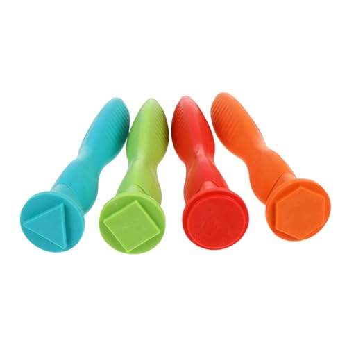 CLISPEED 4 Stück Teiliges Stempelset mit Griff Malstempel Gummi Muster Stempel Geometrie Zeichnen Kreativitätsfördernd für Vorschulkinder und Bastelprojekte CLISPEED 4 Stück Teiliges Stempelset mit Griff Malstempel Gummi Muster Stempel Geometrie Zeichnen Kreativitätsfördernd für Vorschulkinder und Bastelprojekte von CLISPEED
