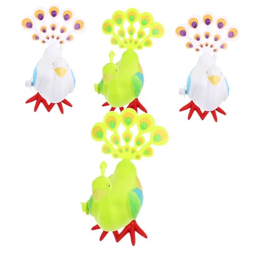 CLISPEED 4 Stück Teiliges Wind Up mit Niedlichen Pfauen Motiven Kinderfreundlich Tragbar und Einfach zu Bedienen Fördert Spielerisch Feinmotorik und Unterhaltung für Mädchen und Jungen Ab CLISPEED 4 Stück Teiliges Wind Up mit Niedlichen Pfauen Motiven Kinderfreundlich Tragbar und Einfach zu Bedienen Fördert Spielerisch Feinmotorik und Unterhaltung für Mädchen und Jungen Ab von CLISPEED
