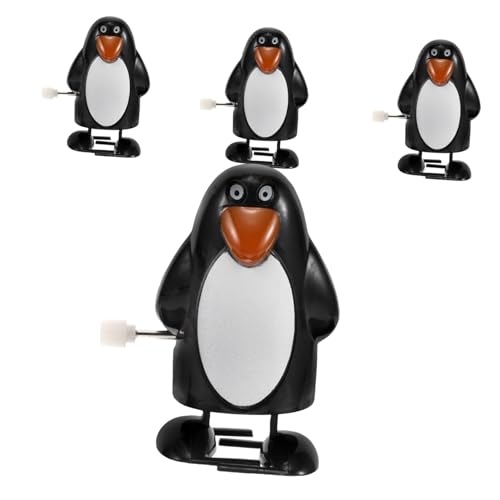 CLISPEED 4 Stück Weihnachts Aufziehspielzeug Pinguin Mini Figuren aus Kunststoff Detailreiche Wind Up Spielzeuge für Interaktives Sammelfiguren und Partygeschenke Weihnachtsdekoration CLISPEED 4 Stück Weihnachts Aufziehspielzeug Pinguin Mini Figuren aus Kunststoff Detailreiche Wind Up Spielzeuge für Interaktives Sammelfiguren und Partygeschenke Weihnachtsdekoration von CLISPEED