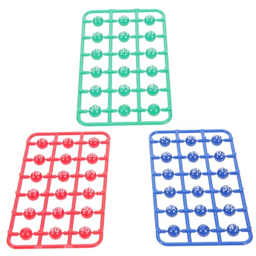 CLISPEED 49 Stück Teiliges Bunte Raffle Bälle aus Robustem Material für Party und Bingo Spiele Kompakt Bruchsicher für Unterhaltsame Event Requisiten CLISPEED 49 Stück Teiliges Bunte Raffle Bälle aus Robustem Material für Party und Bingo Spiele Kompakt Bruchsicher für Unterhaltsame Event Requisiten von CLISPEED