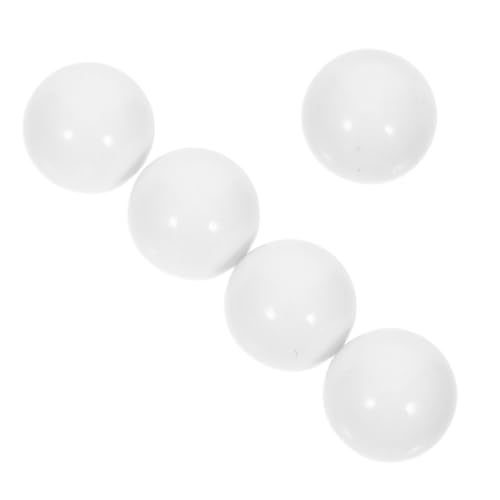 CLISPEED 5 Stück Teiliges Perlen Weiße Kugeln Langlebig und Leicht Montierbar Geeignet für Roulette Räder Interaktive Spielperlen für Geburtstagspartys und Tischspiele CLISPEED 5 Stück Teiliges Perlen Weiße Kugeln Langlebig und Leicht Montierbar Geeignet für Roulette Räder Interaktive Spielperlen für Geburtstagspartys und Tischspiele von CLISPEED