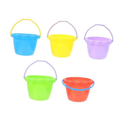 CLISPEED 5 Stück Teiliges Sandspielset für Bunter Kunststoff Sand Eimer Robust und Langlebig Vielseitig als Strandspielzeug und Gartenblumentopf Geeignet für Jungen und Zufällige Farbe CLISPEED 5 Stück Teiliges Sandspielset für Bunter Kunststoff Sand Eimer Robust und Langlebig Vielseitig als Strandspielzeug und Gartenblumentopf Geeignet für Jungen und Zufällige Farbe von CLISPEED