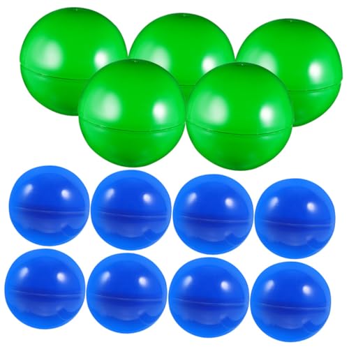 CLISPEED 50 Stück Nahtlose Große Wiederverwendbare PVC Lotteriekugeln zum Befüllen Teilbare Partyspiel Bälle in Blau und Grün für Tombola Geburtstagsdeko Fest und Event Zubehör CLISPEED 50 Stück Nahtlose Große Wiederverwendbare PVC Lotteriekugeln zum Befüllen Teilbare Partyspiel Bälle in Blau und Grün für Tombola Geburtstagsdeko Fest und Event Zubehör von CLISPEED
