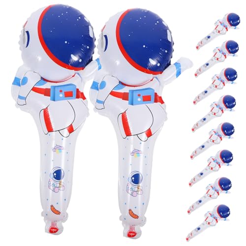 CLISPEED 50 Stück Teiliges Astronaut Folienballon Niedlicher Aufblasbarer Weltraum Luftballon Leichte Aluminiumfolie Party Raumdeko für Kindergeburtstag und Weltraum motto Indoor Outdoor CLISPEED 50 Stück Teiliges Astronaut Folienballon Niedlicher Aufblasbarer Weltraum Luftballon Leichte Aluminiumfolie Party Raumdeko für Kindergeburtstag und Weltraum motto Indoor Outdoor von CLISPEED