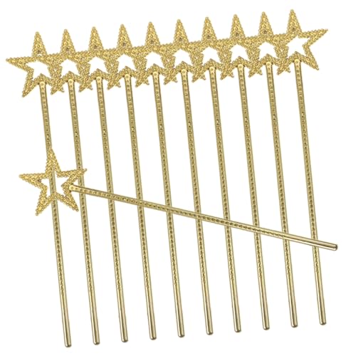 CLISPEED 50 Stück Teiliges Goldene Stern feenstäbe für Kostümfeiern Leichte Vielseitige Feenstäbe für Partygeschenke Cosplay Bühnenauftritte und Dress up Spiele CLISPEED 50 Stück Teiliges Goldene Stern feenstäbe für Kostümfeiern Leichte Vielseitige Feenstäbe für Partygeschenke Cosplay Bühnenauftritte und Dress up Spiele von CLISPEED