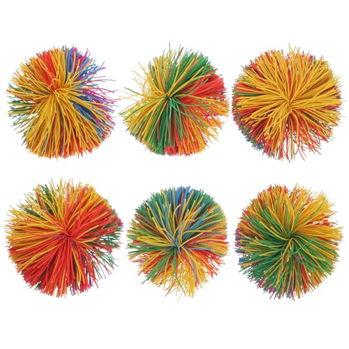 CLISPEED 6 Stück Bunte Sensory Bälle aus Weichem Silikon Dehnbare Flauschbälle als Stressspielzeug und Fingerspielzeug für Erwachsene Leichte und Fidgetbälle Zufällige Zufällige Farbe CLISPEED 6 Stück Bunte Sensory Bälle aus Weichem Silikon Dehnbare Flauschbälle als Stressspielzeug und Fingerspielzeug für Erwachsene Leichte und Fidgetbälle Zufällige Zufällige Farbe von CLISPEED