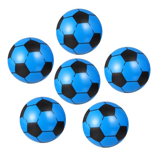 CLISPEED 6 Stück Teiliges Aufblasbares Fußballspielzeug für Bälle Farbenfroh und Langlebig Sicher für Indoor und Outdoor für Jungen und Mädchen Zufällige Farbe Zufällige Farbe CLISPEED 6 Stück Teiliges Aufblasbares Fußballspielzeug für Bälle Farbenfroh und Langlebig Sicher für Indoor und Outdoor für Jungen und Mädchen Zufällige Farbe Zufällige Farbe von CLISPEED