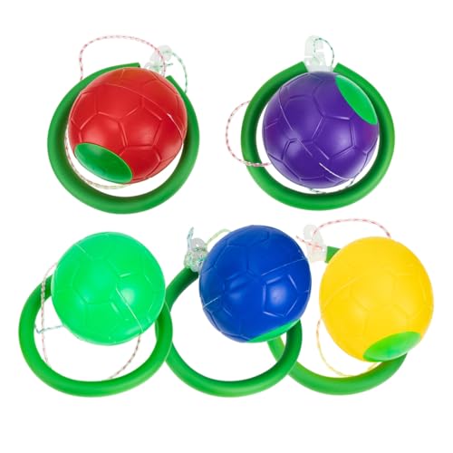 CLISPEED 6 Stück Teiliges Fitness Skip Ball Hüpfball Elastisch Langlebig Sicher für Koordination und Motorik Spielerisches Training für Jungen Mädchen Freizeit CLISPEED 6 Stück Teiliges Fitness Skip Ball Hüpfball Elastisch Langlebig Sicher für Koordination und Motorik Spielerisches Training für Jungen Mädchen Freizeit von CLISPEED