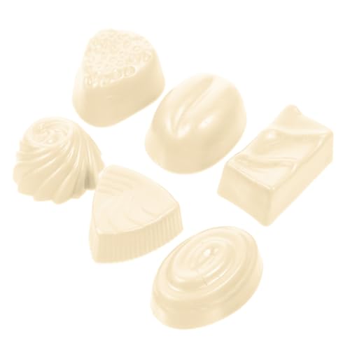 CLISPEED 6 Stück Teiliges Schokoladen Modell Realistisch Simuliert Bunte Dekoration für Schaufenster Miniaturhäuser Langlebig und Lebensmittelecht Wirkend CLISPEED 6 Stück Teiliges Schokoladen Modell Realistisch Simuliert Bunte Dekoration für Schaufenster Miniaturhäuser Langlebig und Lebensmittelecht Wirkend von CLISPEED