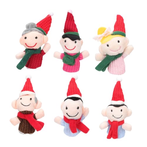 CLISPEED 6 Stück Teiliges Tragbare Fingerpuppen aus Verschleißfestes Niedliches Fingerspielzeug für Pädagogisches Lernspielzeug zur Eltern Junge Mädchen Bindung Farblich Zufällige Farbe CLISPEED 6 Stück Teiliges Tragbare Fingerpuppen aus Verschleißfestes Niedliches Fingerspielzeug für Pädagogisches Lernspielzeug zur Eltern Junge Mädchen Bindung Farblich Zufällige Farbe von CLISPEED