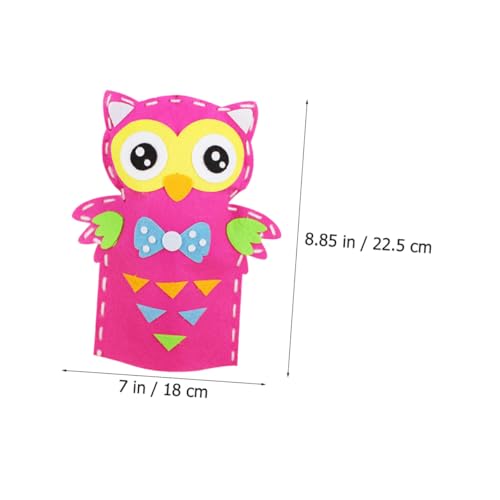 CLISPEED 8 Sätze Teiliges DIY Handpuppen Bastelset für Inklusive Tierischer Stoffmaterialien Interaktives Rollenspielspielzeug Handfertigkeit und Kreativität als für Mädchen und Jungen CLISPEED 8 Sätze Teiliges DIY Handpuppen Bastelset für Inklusive Tierischer Stoffmaterialien Interaktives Rollenspielspielzeug Handfertigkeit und Kreativität als für Mädchen und Jungen von CLISPEED