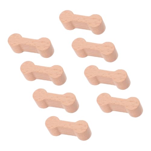 CLISPEED 8 Stück Holzschienen Verbinder Teiliges für Holzeisenbahnen Kompatibel mit Brio Lillabo Sichere Langlebige Holzverbindungen für Vielfältige Spielbahn Szenen Kreative Gleisadapter CLISPEED 8 Stück Holzschienen Verbinder Teiliges für Holzeisenbahnen Kompatibel mit Brio Lillabo Sichere Langlebige Holzverbindungen für Vielfältige Spielbahn Szenen Kreative Gleisadapter von CLISPEED