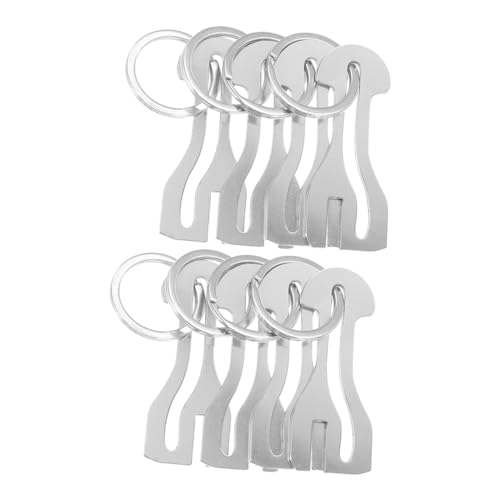 CLISPEED 8 Stück Teiliges Einkaufswagen token Schlüsselanhänger aus Metall Praktischer Einkaufswagenlöser mit Glatter Oberfläche Leicht und Kompakt für Schlüsselbund und Einkaufstasche CLISPEED 8 Stück Teiliges Einkaufswagen token Schlüsselanhänger aus Metall Praktischer Einkaufswagenlöser mit Glatter Oberfläche Leicht und Kompakt für Schlüsselbund und Einkaufstasche von CLISPEED