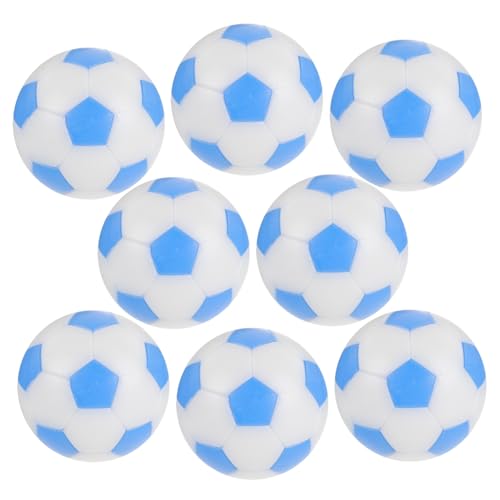 CLISPEED 8 Stück Teiliges Tischfußball Ersatzball Mini Fußball Bälle aus Langlebigem Kunststoff für Standard Tischkicker Spiel Zubehör in Weiß CLISPEED 8 Stück Teiliges Tischfußball Ersatzball Mini Fußball Bälle aus Langlebigem Kunststoff für Standard Tischkicker Spiel Zubehör in Weiß von CLISPEED