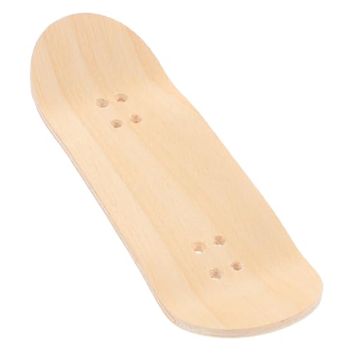 CLISPEED Ahorn Fingerboard Deck Ersatzbrett aus Robustem Ahornholz für Präzises Skateboard Fingerskateboard Zubehör für Finger Skateboard Enthusiasten und DIY Anpassung CLISPEED Ahorn Fingerboard Deck Ersatzbrett aus Robustem Ahornholz für Präzises Skateboard Fingerskateboard Zubehör für Finger Skateboard Enthusiasten und DIY Anpassung von CLISPEED