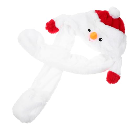 CLISPEED Bewegliche Ohren Weihnachtsmütze Plüsch Rentier Hut Lustige Party Cosplay Foto Requisite für Erwachsene und Weihnachten Herbst Winter CLISPEED Bewegliche Ohren Weihnachtsmütze Plüsch Rentier Hut Lustige Party Cosplay Foto Requisite für Erwachsene und Weihnachten Herbst Winter von CLISPEED