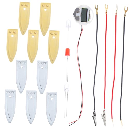 CLISPEED DIY Obstbatterie Experimentierkasten für Fruchtbatterie Wissenschafts Kit mit Kupfer Platten Pädagogisches Physik Bausatz für Schüler Fördert Praktische Lernfähigkeit CLISPEED DIY Obstbatterie Experimentierkasten für Fruchtbatterie Wissenschafts Kit mit Kupfer Platten Pädagogisches Physik Bausatz für Schüler Fördert Praktische Lernfähigkeit von CLISPEED