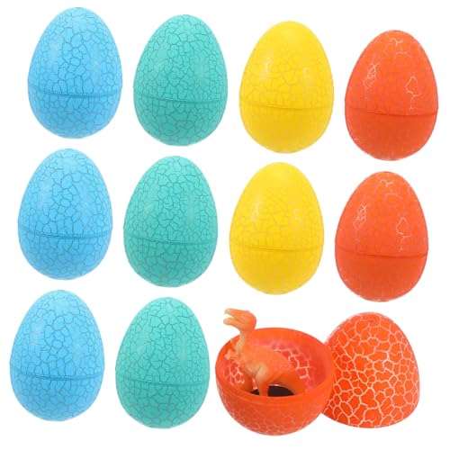 CLISPEED Dinosaurier Eier Spielset mit Realistischen Rissigen Dinosaurierfiguren Stabiler Stand Multifunktionales Lernspielzeug für für Jungen und Mädchen CLISPEED Dinosaurier Eier Spielset mit Realistischen Rissigen Dinosaurierfiguren Stabiler Stand Multifunktionales Lernspielzeug für für Jungen und Mädchen von CLISPEED