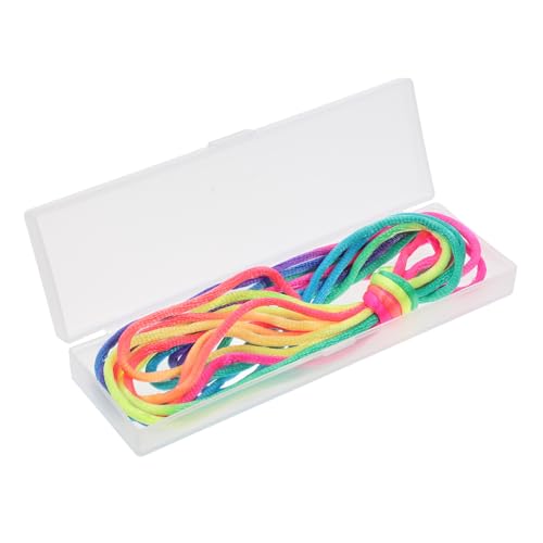 CLISPEED Fingerseilspiel mit Bunten Baumwollfäden Kooperatives Geschicklichkeitsspiel für Familien und Schule Fördert Fantasie und Gemeinsames Spiel CLISPEED Fingerseilspiel mit Bunten Baumwollfäden Kooperatives Geschicklichkeitsspiel für Familien und Schule Fördert Fantasie und Gemeinsames Spiel von CLISPEED