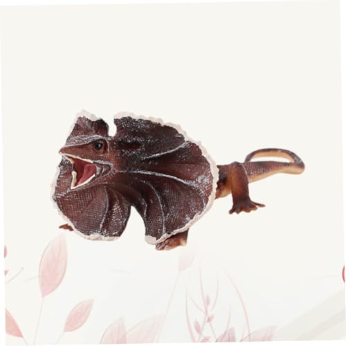 CLISPEED Frilled Lizard Modell Realistische Eidechsenfigur Deko für Jungen Lebensechte Tischdekoration Umweltfreundliches Material Detailgetreue Simulation CLISPEED Frilled Lizard Modell Realistische Eidechsenfigur Deko für Jungen Lebensechte Tischdekoration Umweltfreundliches Material Detailgetreue Simulation von CLISPEED
