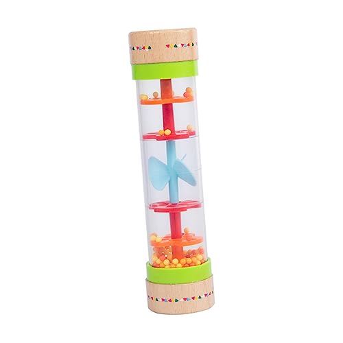 CLISPEED Fröhlicher Regenstab Shaker Motorisches Lernspielzeug für Kleinkinder Sensorisches Activity zur Frühkindlichen Musikalischen Entwicklung CLISPEED Fröhlicher Regenstab Shaker Motorisches Lernspielzeug für Kleinkinder Sensorisches Activity zur Frühkindlichen Musikalischen Entwicklung von CLISPEED