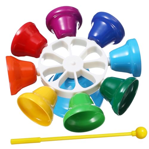 CLISPEED Glockenspiel Töne Metall Handglocke Rotierende Spiel Glocke Bunt Pädagogisches Musikinstrument für Vorschule und Kindergarten CLISPEED Glockenspiel Töne Metall Handglocke Rotierende Spiel Glocke Bunt Pädagogisches Musikinstrument für Vorschule und Kindergarten von CLISPEED